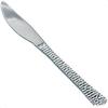 Shiny Metallic Silver Hammered Disposable Plastic Knives Pack of 20 Durable and Stylish Design Perfect for Parties and Entertai