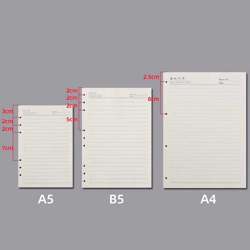 Xutong Loose Leaf Notebook Paper Refills