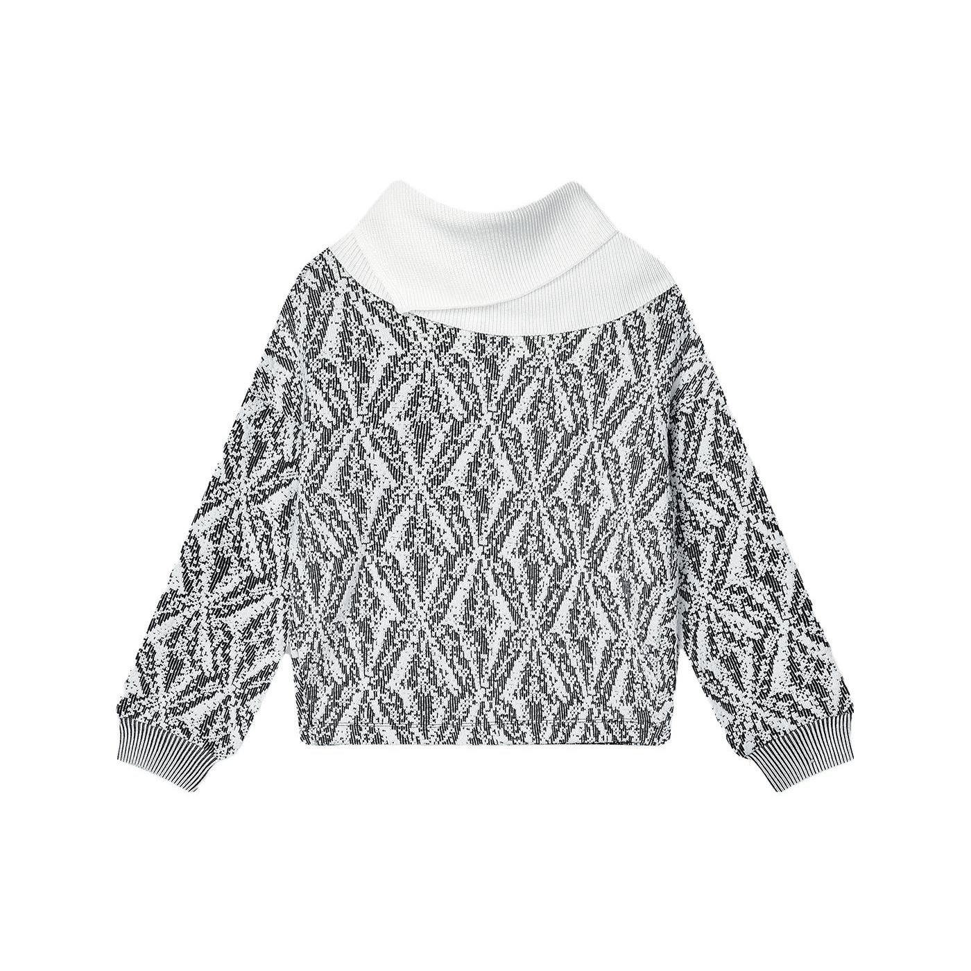 

New FILA Sweatshirts Women s All Over Print F11W344203F-ZA L