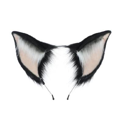 Bandeau Anime Oreilles de Chauve-Souris Diable Flexibles Serre-tête Cheveux Fille Déguisement Halloween Serre-tête Costume Mascarade Headwear
