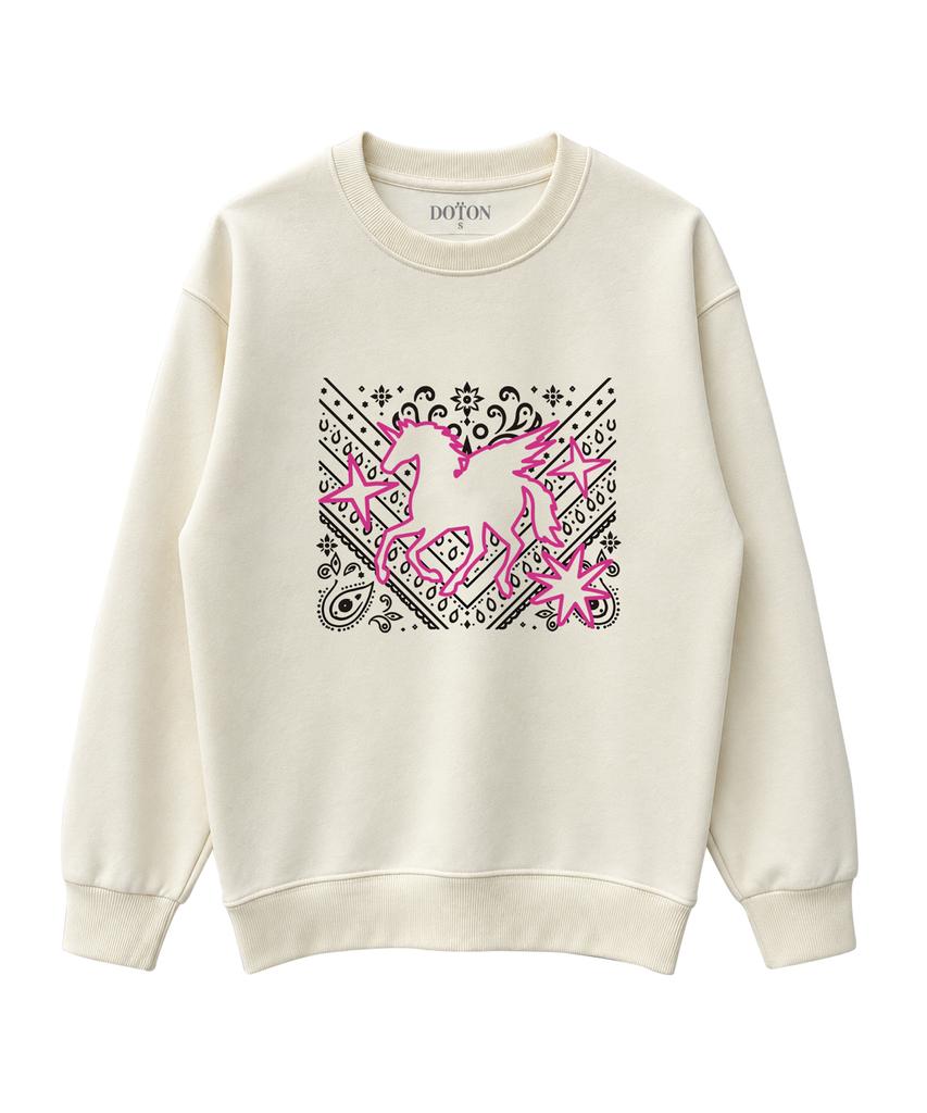 DOTON Pegasus Flight Sweatshirt (Black)