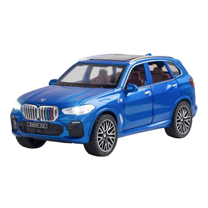 

Внедорожник X5 132 Литые Сплав Модель Автомобиля Звук Свет Симуляция Игрушечный Автомобиль Bag синий