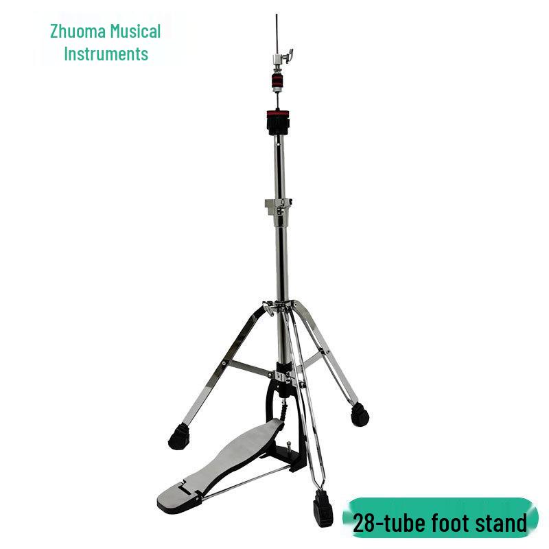 28 Tube Jazz Hi-Hat Cymbal Stand with Drum Accessories