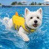Sicheres Wasserspielzubehör Hundeschwimmweste, Hohe Auftriebskraft Haustier Schwimmweste mit Kinnstütze Und Rettungssportbekleidung für Hunde Griff, Verstellbar