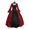 Ballkleid im viktorianischen Rokoko-Stil, Gothic-Lolita-Renaissance-Kleid, mittelalterliche Hofkleidung für Damen, Halloween und Mottopartys