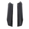 2Pcs Front Fork Tube Cover Glossy Black for CRF250R CRF250X CRF450R CR125 CR250 CRF 450 RX