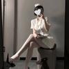 Japanese Lolita Women Sexy Lingerie Erotic Nurse Doctor Uniform Adult Sex White Dress Halloween Cosplay Girls Nightdress Costume