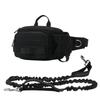 Hands Free Dog Leash Retractable Bungee Leash with Waist Bag for Dog Training Walking