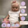 Reborn Baby Doll 50 Cm/Gifts for Girls/6 Accessories