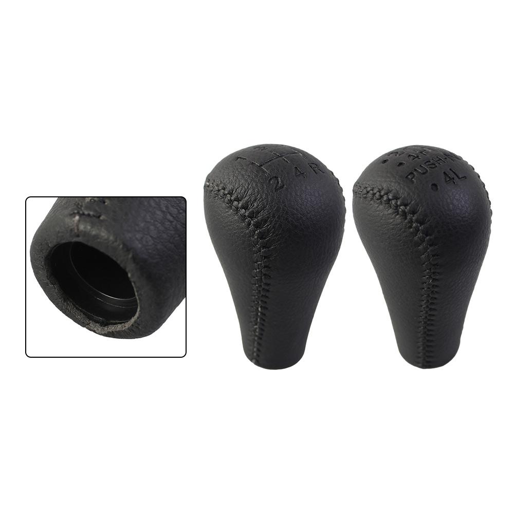 Plastic-Based Gear Shift Knob and Transfer Head Handball with Leather Texture for Nissan For Patrol For GU Y61 Y62