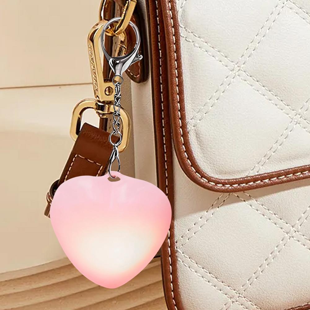Automatic Touch Sensor Heart-Shaped Handbag Light Purse Light Mini Purse Lamp Touch-sensitive LED Mini Night Light Gift For Girl