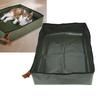 Portable Cat Travel Litter Box Waterproofing Foldable Litter Box Cat Collapsible Toilet for Hotels Camping Outdoor Activities