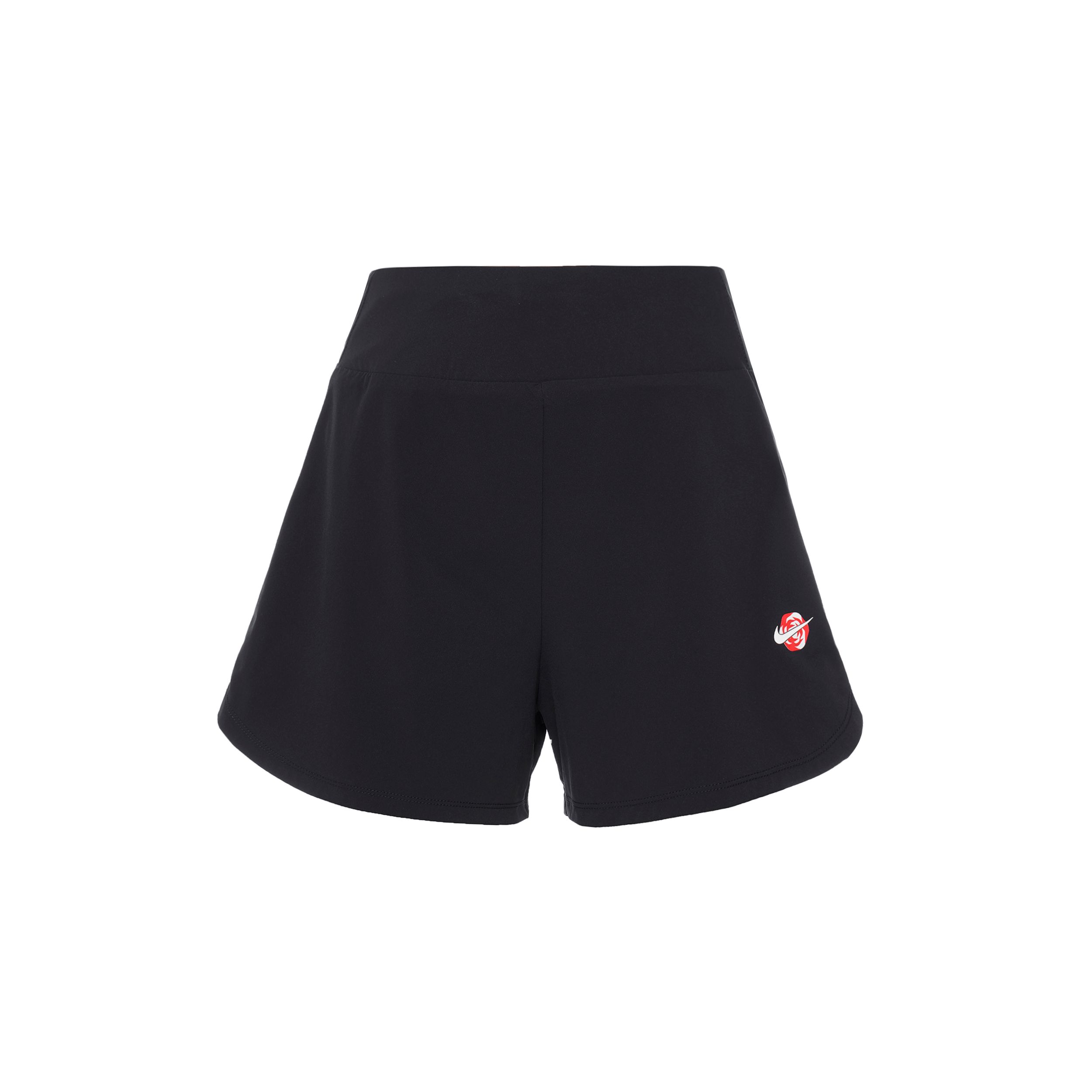 

Nike Шорты для тренировок Dri-FIT с высокой талией и сухой подкладкой, женские, черные, FQ0695-010 L