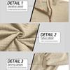 Autumn and winter men's casual sweater jacquard small square stand-up collar zipper loose top men