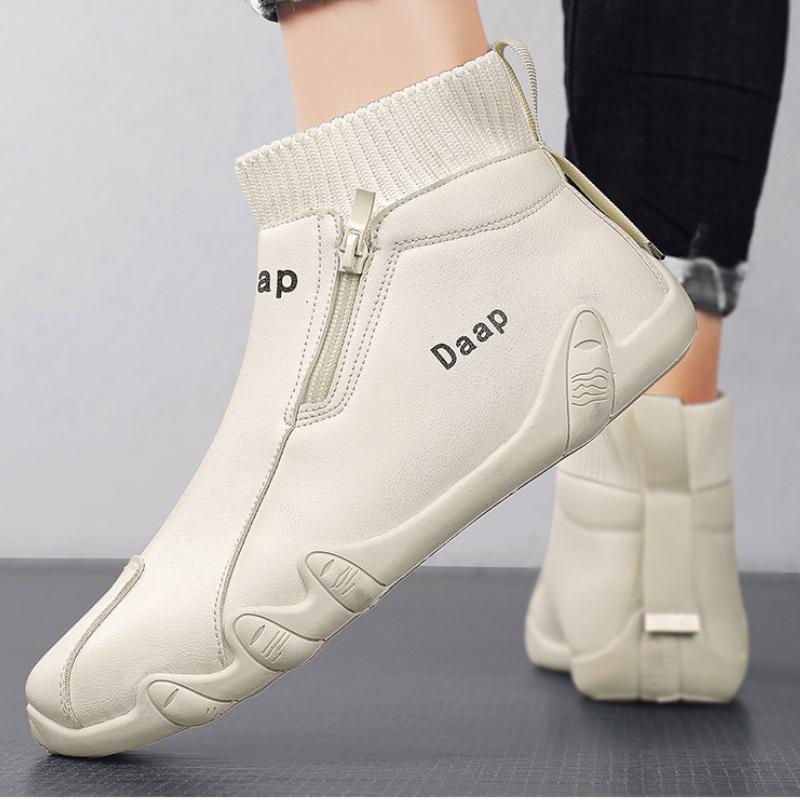 Fashion Men's Casual Sneakers High Quality Comfortable High Top Casual Sports Shoes Fashion Work Shoes Trend Outdoor Non-slip Hombres