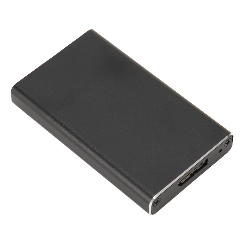 USB3.0 To MSATA Enclosure 6Gbps Support UASP Aluminum Alloy SSD Enclosure for 30x25mm 30x50mm MSATA SSD  (Not Inclube