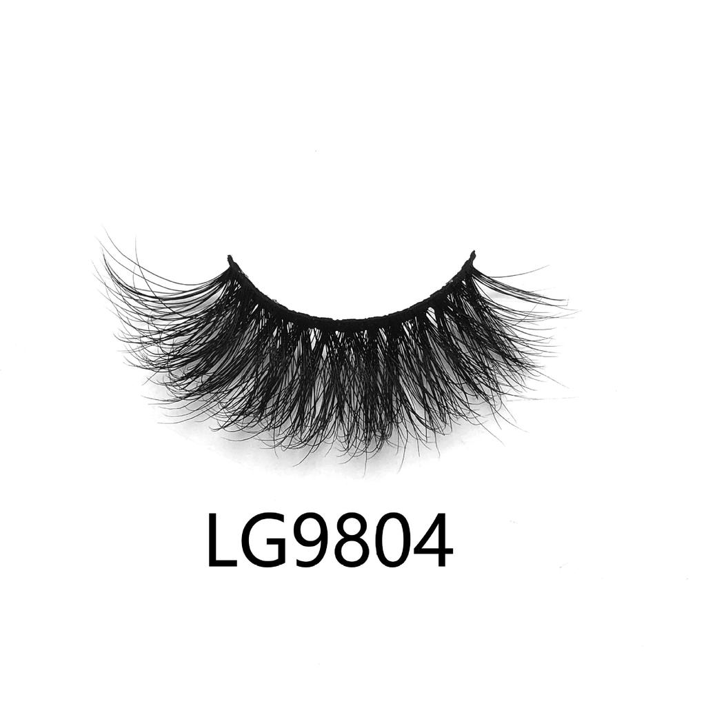 22mm Mink False Eyelashes European And American Natural Thick Multi -Layer Cross Messy Lashes False Eyelashes