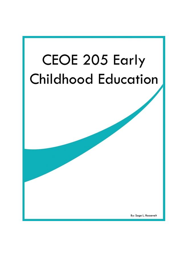 The CEOE 205 Early Childhood Education Book