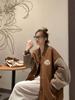 Women's 2023 Autumn Loose Color Block Baseball Jacket - Trendy, Versatile, Casual Top