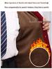 Year-Round Fu Character Sweater for Middle-Aged & Elderly Couples - Red Plus Velvet Tang Suit Cardigan