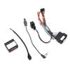 16Pin Audio Wire Harness Adapter Power Cable with Canbus Box Replacement for Ford Focus Kuga Edge