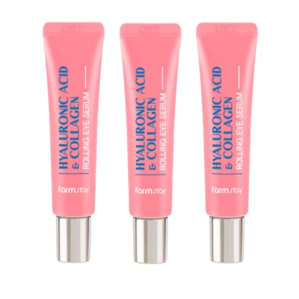 

Сыворотка для кожи вокруг глаз FarmStay Collagen Rolling Eye 25 мл / 0,85 жидких унций. (10 вариантов) #Hyaluronic 25ml * 3pcs