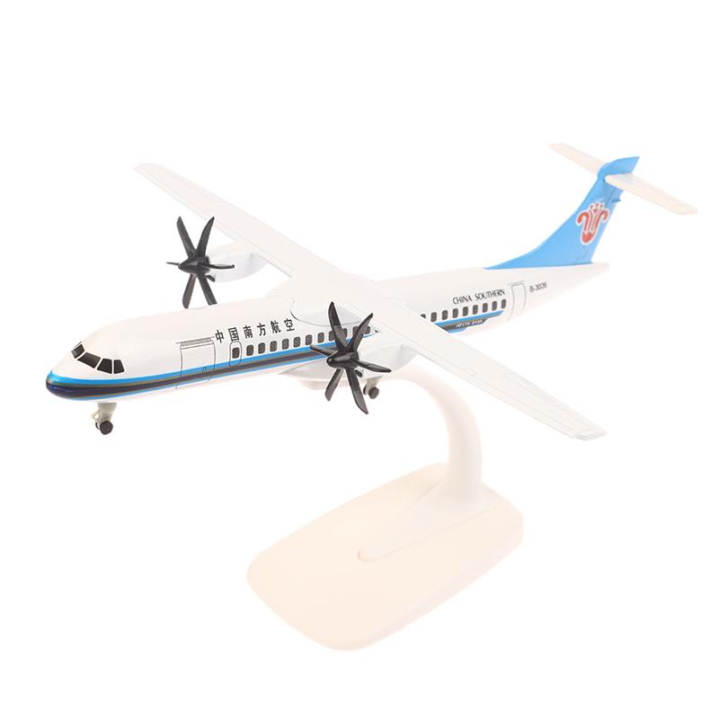 20Cm 1:200 Scale Diecast Metal Planes Southern Airlines Atr Airlines With Landing Gear Plane Model Alloy Airplane Aircraft Model