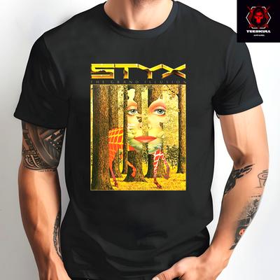 26 Styx | The Grand Illusion Rock Album T-Shirt Unisex Βαμβακερό T-SHIRT S-3XL Unisex T-Shirt