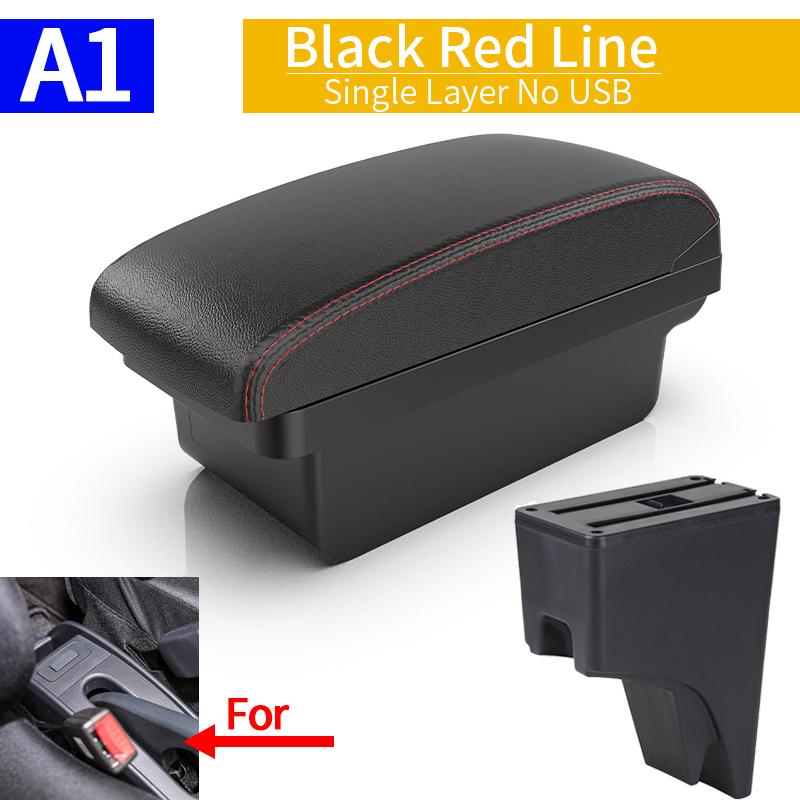 BEN1 For Perodua Bezza special car armrest modified center console multi-function storage box USB car decoration accessories 2018