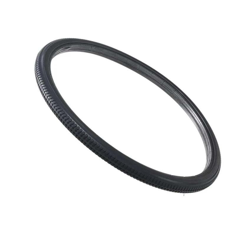 22/24 Zoll Vollgummi-Reifen22/ 24X1 3/8 Aufblasbarer-Frei-Rad-Reifen Vollgummi-Reifen für manuellen Rollstuhl Hinterrad 37-451 Teile