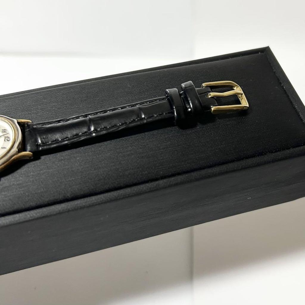 [USED] SEIKO QZ Exceline Wristwatch with White Dial, Operation Confirmed