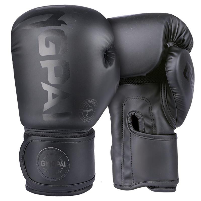 10-14 Oz Adult Kick Boxing Gloves PU Leather Muay Thai MMA Sanda Training Equipment For Men Women Free Fight