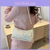 Trendy Canvas Crescent Bag For Women In Leaf Tree And Butterfly Colors Perfect For Summer