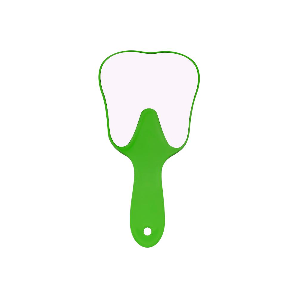 Specchio Manico Dentale a Forma di Dente Infrangibile Paziente Carino Specchio per Esame Manuale Regalo Dentista Specchi per Trucco
