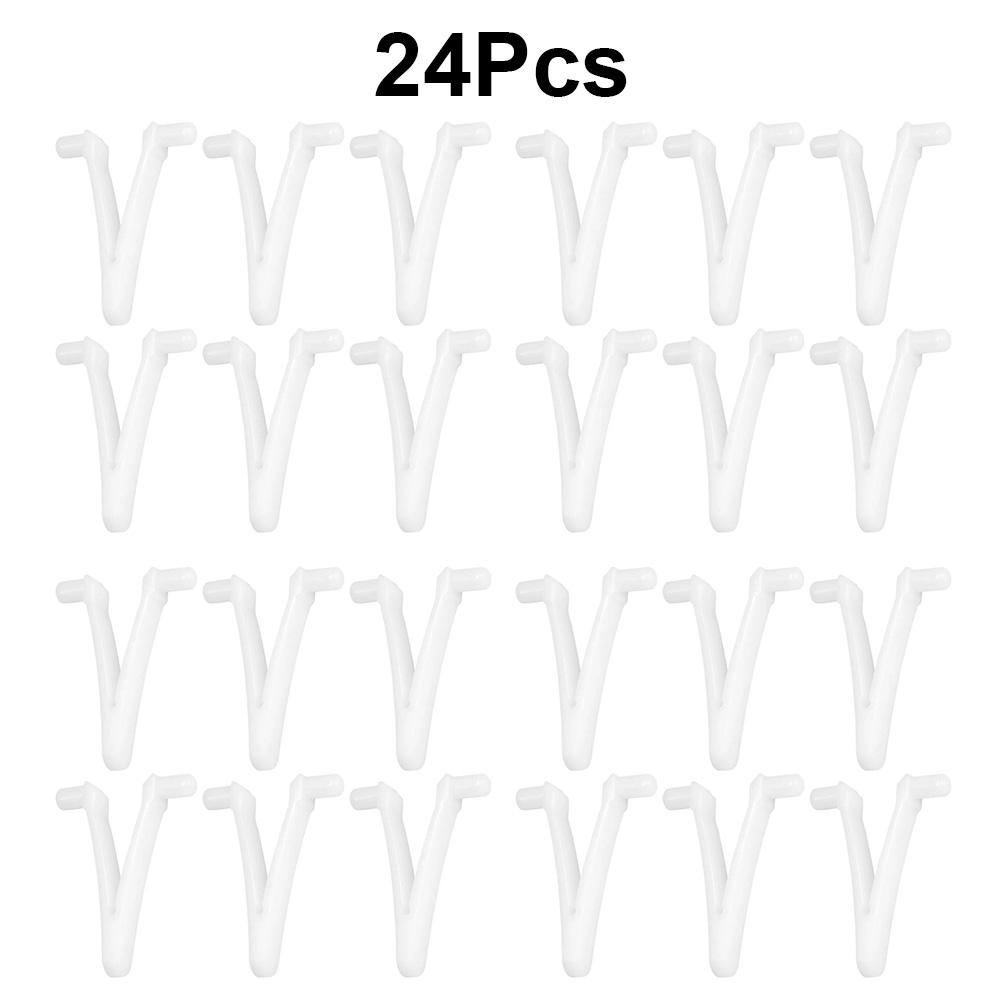 

V Clips for Pool Cleaning Solutions Secure Attachment for Skimmer and Brushes Available in Value Packs of 24 or 48