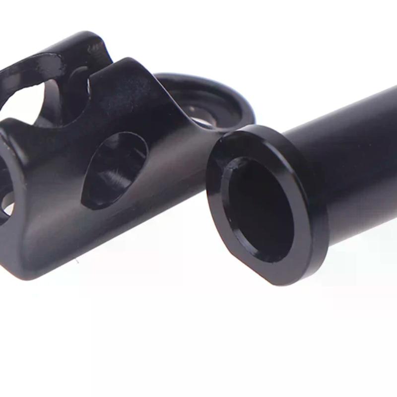 Bike Frame Components: Single/Double Cable Stopper, Brake Shift Cable Seat, Carbon Finish Bicycle Accessories