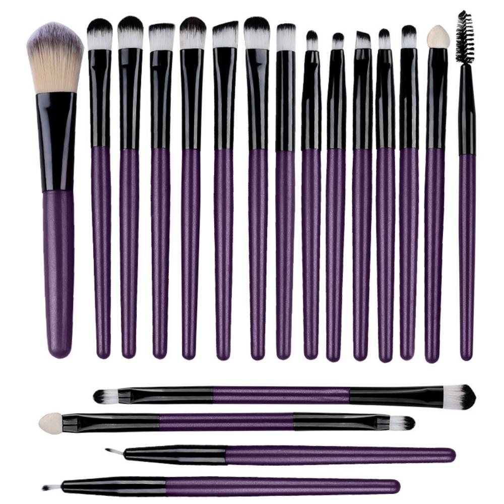 20Pcs Makeup Brush Set Eyeliner Blending Cheeks Eye Cosmetic Foundation Brushes ,Professional Complete Set for Face Eyeshadow