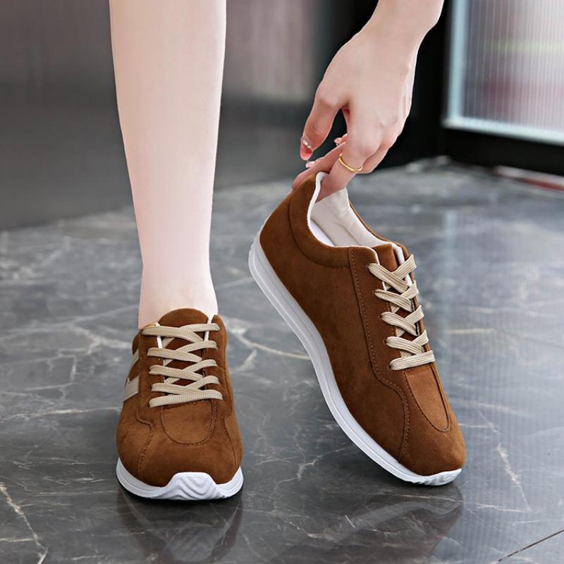 Frühling, Sommer, Herbst und Winter Damen Schuhe Damen Sneaker Weiße Schuhe Abriebfest, Bequem und Atmungsaktiv Forrest Gump Schuhe