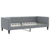 Vidaxl Sofa Z Materacem Do Spania, Jasnoszara, 90X200 Cm, Tkanina