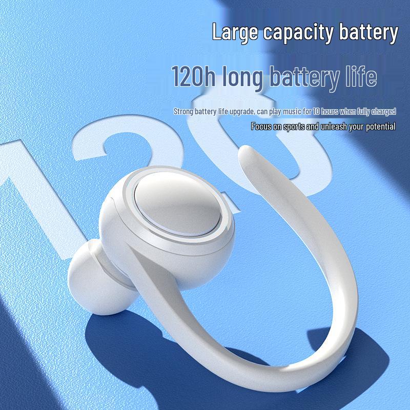 Cross-border T10 Wireless Ear-hook: Long-lasting Battery Sports Business Mini Bluetooth Earphone