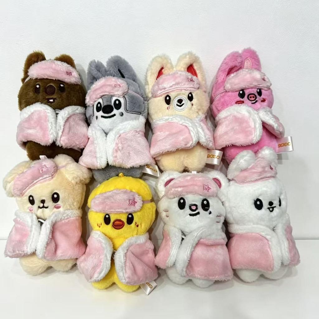 SKZ Seoul FM Show Week Same 10cm Baby Cloak Baby Clothes Keychain Fang Can Doll Doll Fan Support Gift
