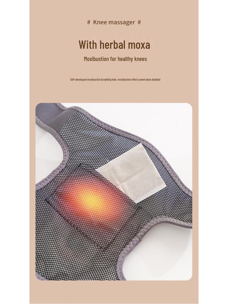 Self-Heating Knee Massager: Electric Warm Compress for Joint Pain Relief