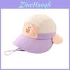 Toddler Uv Protection Cap With Wide Brim And Cotton Material For Sun Safety