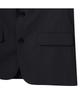 Customellow Black Slim Fit Wool Blended Setup Jacket Cwjam25401Bkx