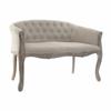 DKD Home Decor-Sofa DKD Home Decor Gray Polyester Rubber Wood (107 X 61 X 71cm)