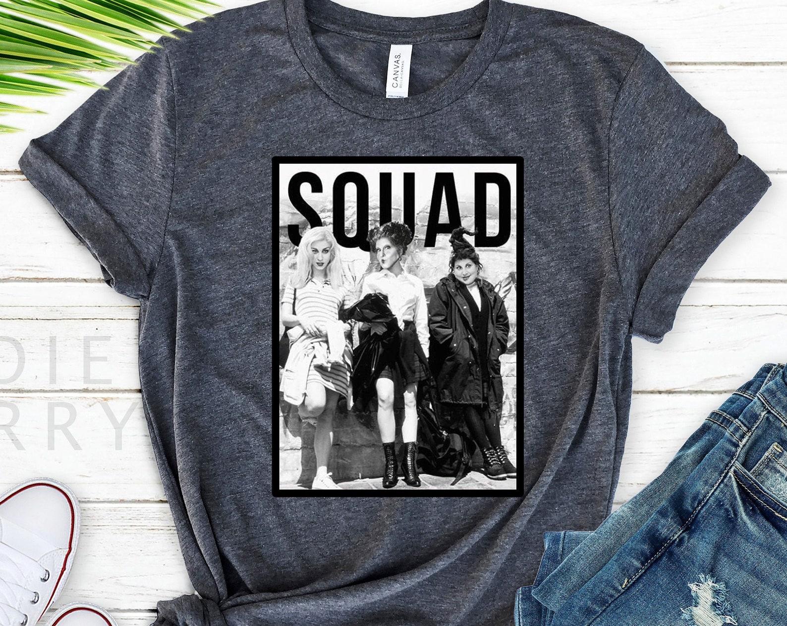 Hocus Pocus Squad T-Shirt: Unisex Halloween Tee M
