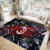 AC Milan Design Crystal Velvet Carpet Cozy Non?Slip Printed Rug For Bedroom Living Room Entrance