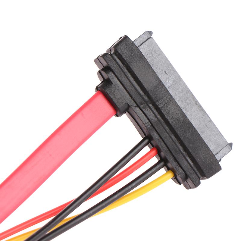 30/50Cm Sas To Sata Sff-8482 Sas 29 Pin To Sata 22Pin Hard Disk Drive Raid Extension Cable With 15 Pin Sata Power Port