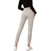 Ladies' Lamb Wool Thickened High Waisted Slimming Pencil Pants With Bottom And Warm Pants