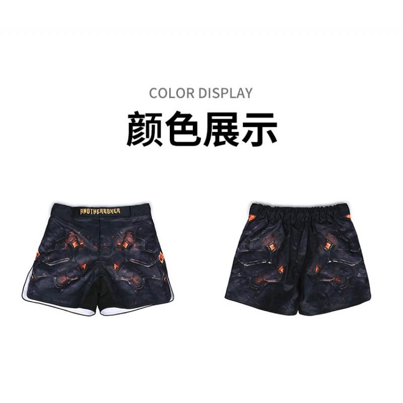 ANOTHERBOXER MMA Shorts BJJ UFC Training Fantasy Armor Design Lightweight Breathable Fight Gear